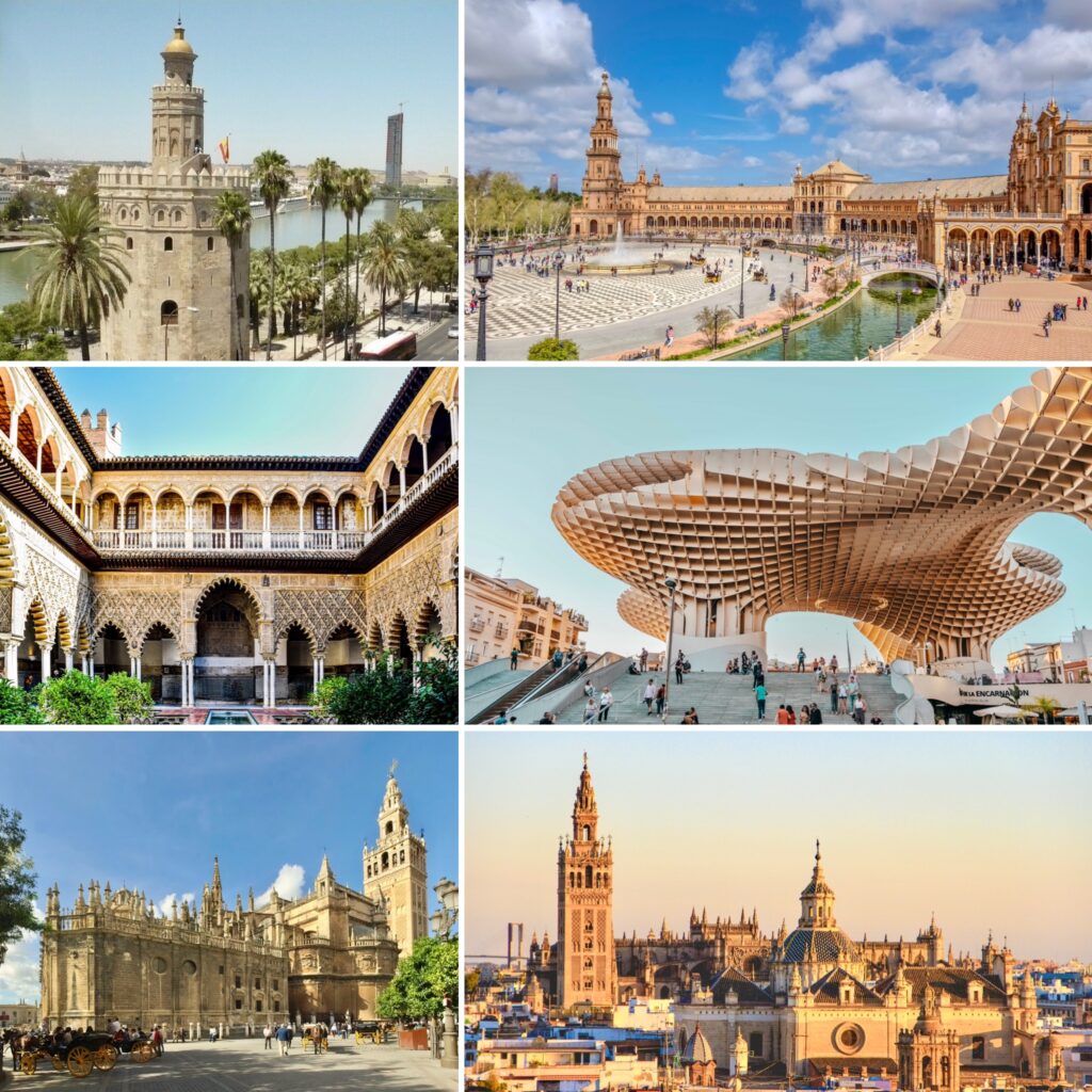 Andalúzia Sevilla városnézés magyarul