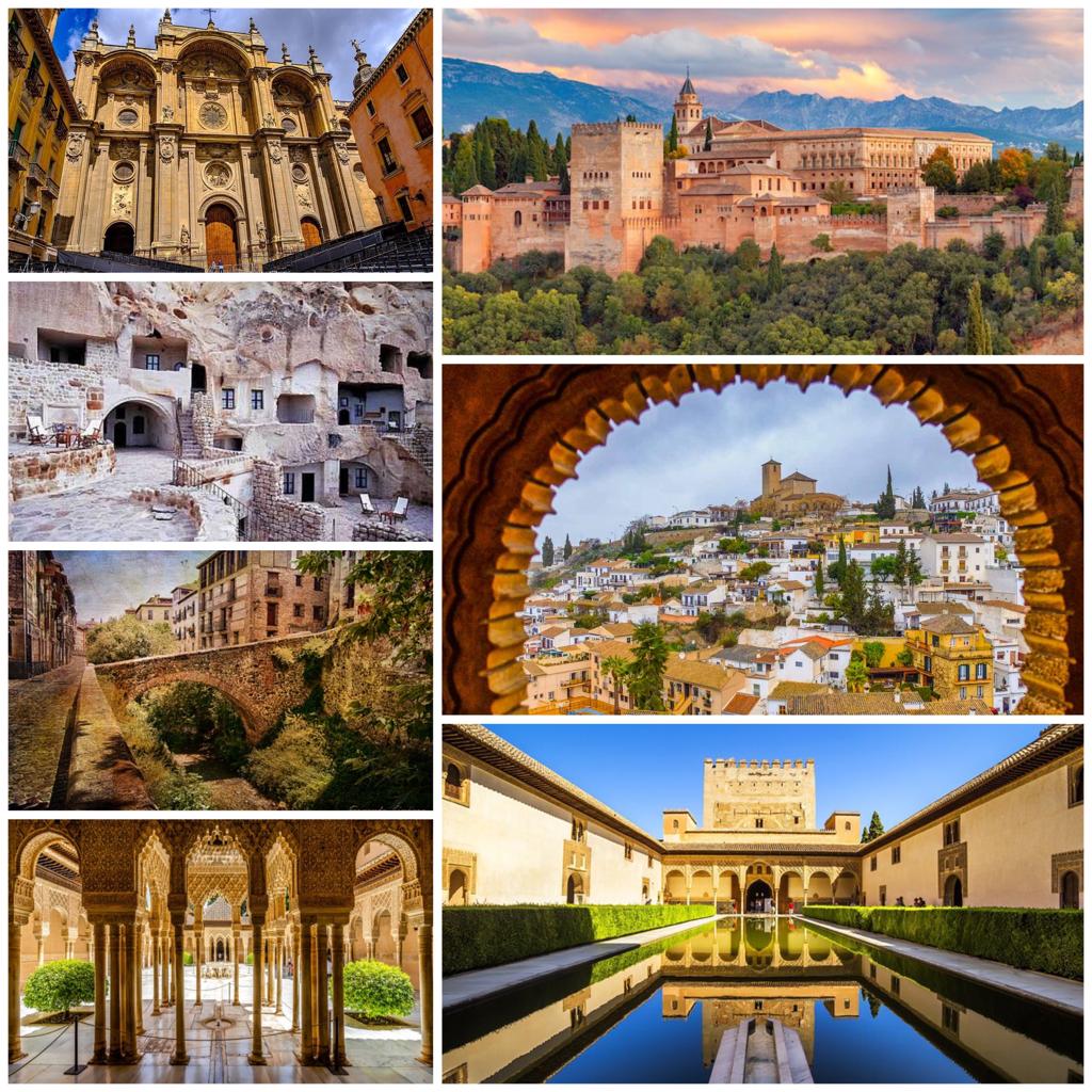 Andalúzia Granada városnézés magyarul